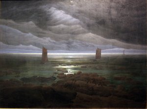 Seashore in Moonlight
