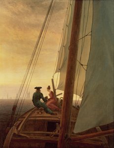 On Board a Sailing Ship