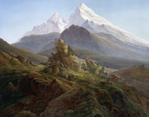 The Watzmann by Caspar David Friedrich