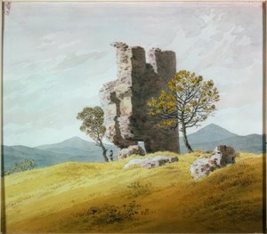 Tower Ruin by Caspar David Friedrich