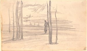 View over Dresden by Caspar David Friedrich