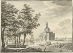 View of the Newly Built Muiderpoort, 1771