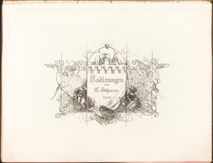 Radirungen by Caspar Johann Nepomuk Scheuren