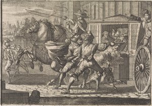 Attack on Nicolau Monteiro, Prior of Cedofeita, in the Streets of Rome