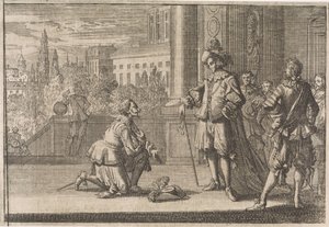 Charles IV, Duke of Lorraine Kneeling Before Louis XIII, 1641