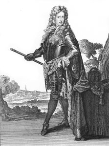 Joseph I, Holy Roman Emperor (1678-1711) - Portrait of Emperor Joseph I of the Holy Empire (1678-1711), German Roman Emperor - Drawings by Caspar Luyken - Engraved & Published by Christoph Weigel (Nuremberg 1703)