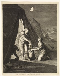 Judith Puts the Head of Holofernes in a Bag