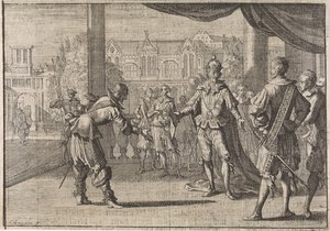 Emperor Ferdinand III Congratulated on the Birth of His Son Leopold, 1640 by Caspar Luyken