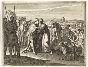 Meeting of Jacob and Joseph
