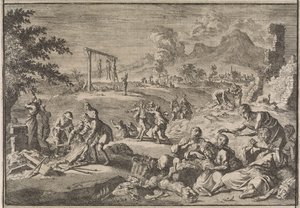 The Famine in Germany by Caspar Luyken
