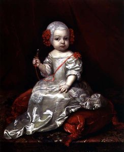 Portrait of a Young Girl by Caspar Netscher