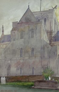 North Transept, Winchester Cathedral, England by Cass Gilbert