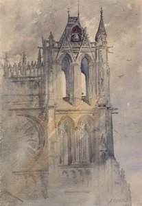 Southwest Tower, Amiens Cathedral by Cass Gilbert