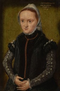 Portrait of a Woman by Catharina van Hemessen