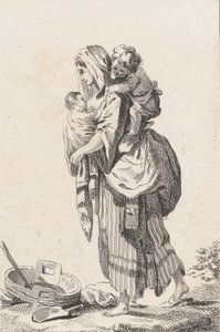 Peasant Woman with Two Children