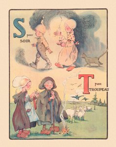 S for Evening - T for Herd by Catherine Josephine Marie Fricero