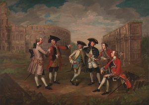British Gentlemen in Rome by Catherine Read