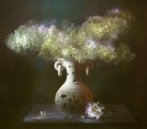 Soft Floral Still Life by Catherine Wang