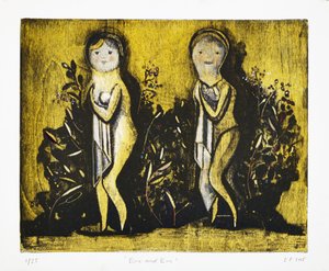 Eve and Eve by Cathie Pilkington