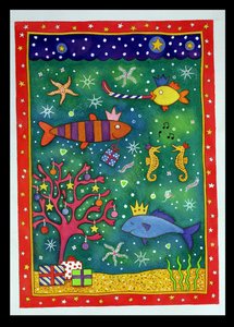 Fishy Christmas by Cathy Baxter