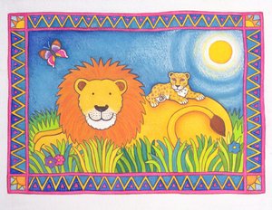 Lion in the Sun