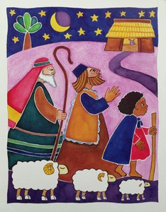 The Shepherds Journey to Bethlehem