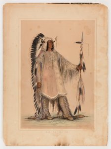 Mah-to-toh-pa, the Mandan Chief by Catlin, George