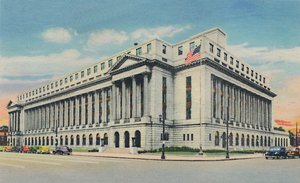 U.S. Post Office, 1942 by Caufield and Shook