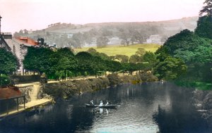The River Derwent at Matlock, Derbyshire
