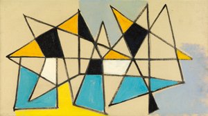 Composition #17, c.1949 by Caziel Caziel