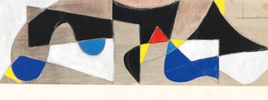 Composition, c.1950 by Caziel Caziel