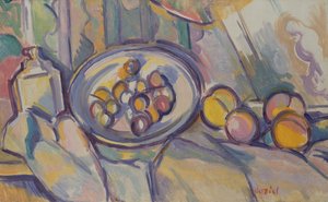 Still Life with Fruit by Caziel Caziel