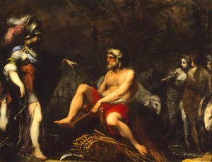 Erminia among the Shepherds by Cecco  Bravo