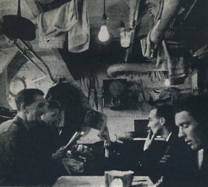 Functional use of space on the mess deck, 1941 by Cecil Beaton