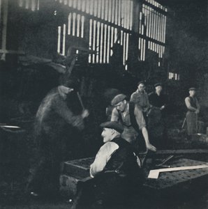 Shipbuilding scene, 1941