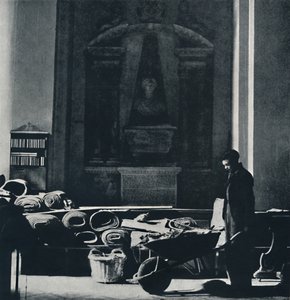 St. Mary-le-Bow after the First Blitz. It is Now Destroyed by Cecil Beaton