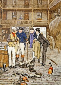 Sam at the White Hart by Cecil Charles Windsor Aldin