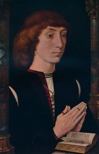 A Young Man at Prayer, c. 1475 by Cecil Reginald Grundy