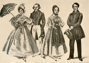 Clothing from 1824-1835