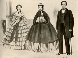 Clothing from 1860-1870, 1907 by Cecil W. Trout