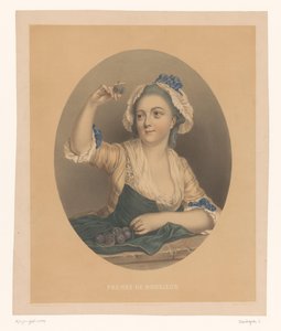 Young Woman with Plums