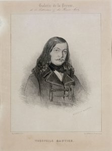 Portrait of the Poet Théophile Gautier