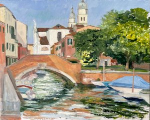 Evening Sunlight in Dorsoduro, Venice 2025