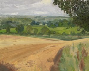 Rain in Charlbury by Celia Montague