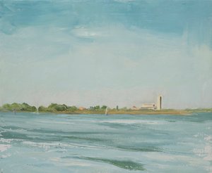 Torcello from Burano, Venice by Celia Montague