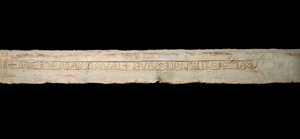 Celtic Art: Tribute to the deities. Graveed inscription in Celtic alphabet (Ogham) from the region of Como, Italy by Celtic