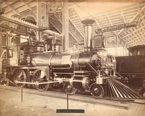 Baldwin locomotive, "No. 1154", Centennial Exhibition, Philadelphia by Centennial Photographic Co.