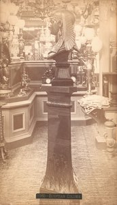 Egyptian Column, Mitchell, Vance & Co., Main Building, Centennial Exhibition, Philadelphia