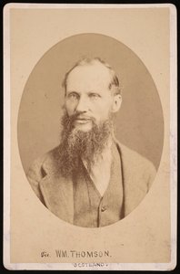 Portrait of Sir William Thomson, 1st Baron Kelvin 1824-1907, 1876 by Centennial Photographic Company