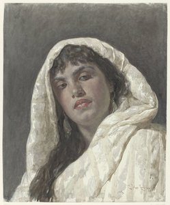 Bust of an Eastern Woman by Cesare Biseo